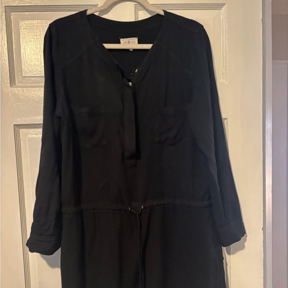 Lou & Grey Black Dress L